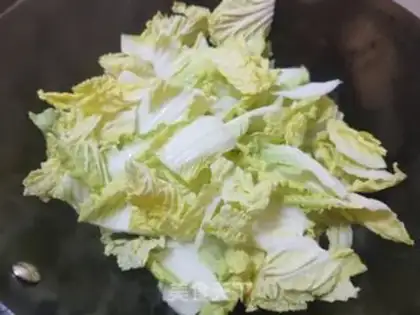 Make Jealousy, cabbage step 5