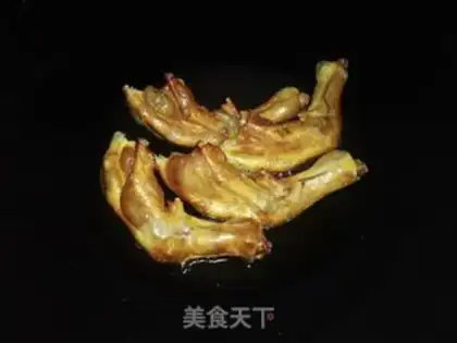 Make Pire salt, duck feet step 1