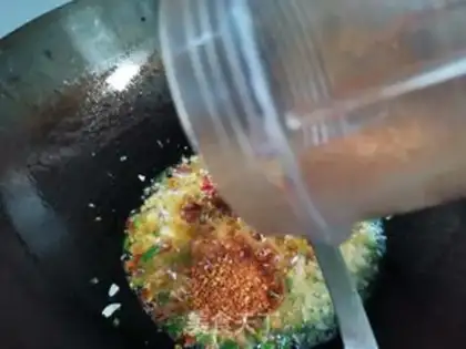 Make Spicy dry step 7