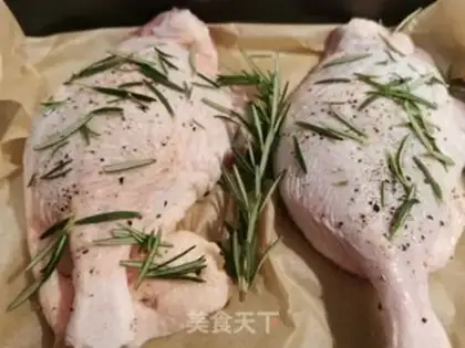 Make Grange with rosemary duck leg step 0