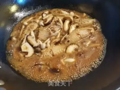 Make Pyramid mushroom fried chicken wings step 8