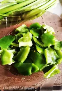 Make Celery pepper and sausage step 2
