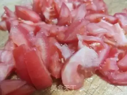 Make Tomato spinach egg soup step 0