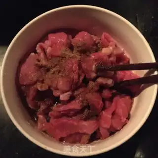 Make Cream pepper fried ridges step 2