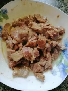 Make Celery beef step 1