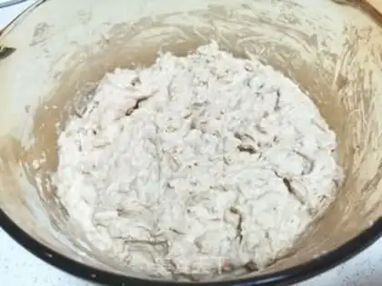 Make Pyramid eggs onions step 1