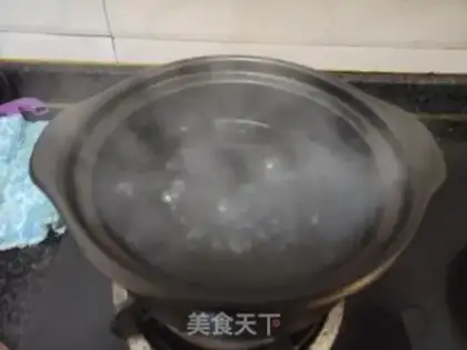 Make Seafood porridge step 2