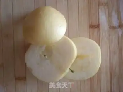 Make Apple crabs step 1