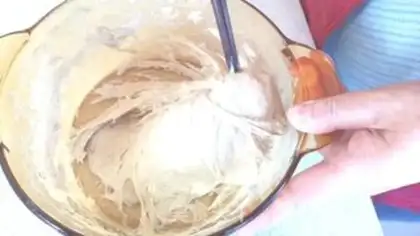 Make Pyramid eggs onions step 2