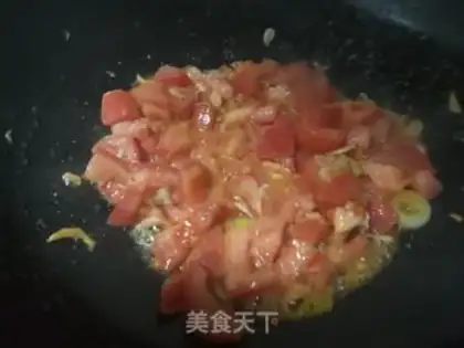 Make Tomato spinach egg soup step 5