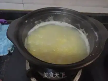 Make Seafood porridge step 4