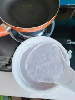 Make Black rice pancakes step 5