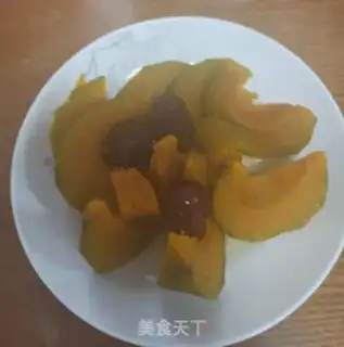 Make Pumpkin made of rice step 2