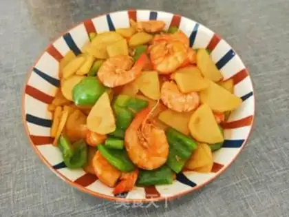 Make Potato crayfish step 13