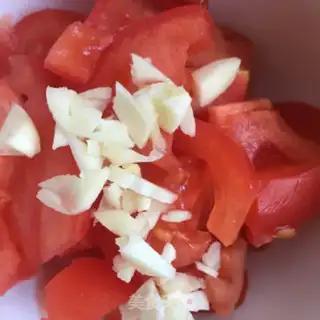 Make Spicy, garlic and beans step 2