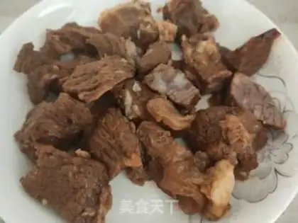 Make Beef egg noodles step 0