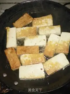 Make Belt tofu step 1