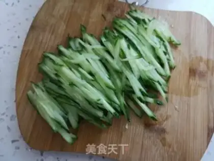 Make Dry tofu cucumber step 0
