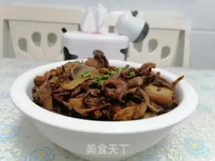 Make Yuen mushroom meat step 7