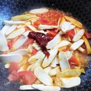 Make Spicy, garlic and beans step 7