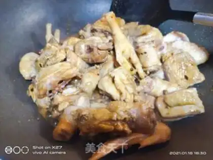 Make Sweet potato chicken step 2