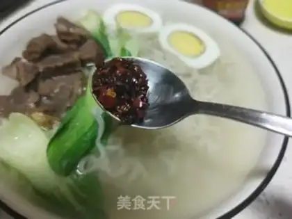 Make Beef egg noodles step 7