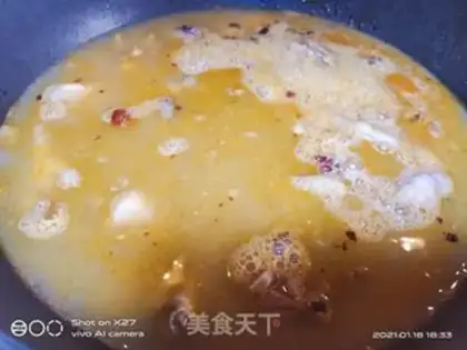 Make Sweet potato chicken step 4