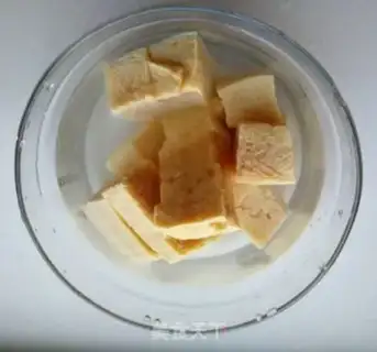 Make Frozen tofu cabbage step 1