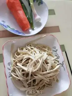 Make Carrot, bean peel step 0