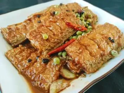 Make Red-fried fish step 21