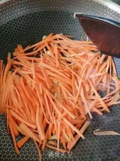Make Carrot, bean peel step 1