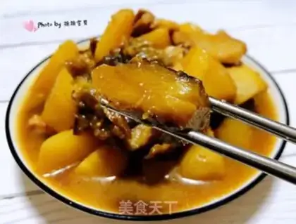 Make Potato and eggplant step 12