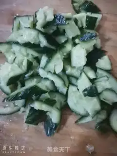Make The silver ear of the cold cucumber step 1