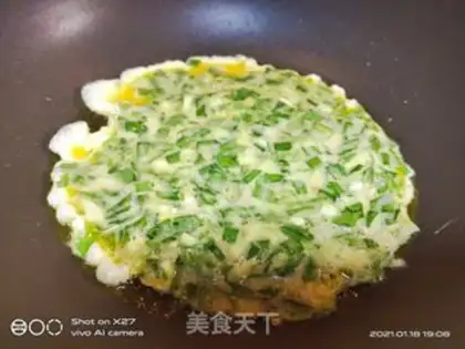 Make Scorch egg fried rice step 2