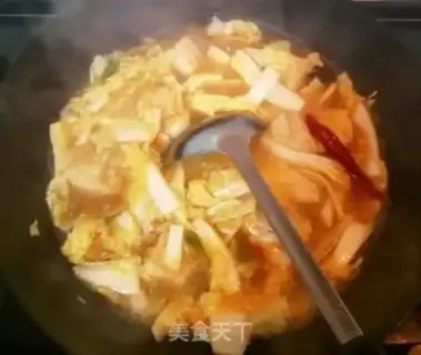 Make Frozen tofu cabbage step 12