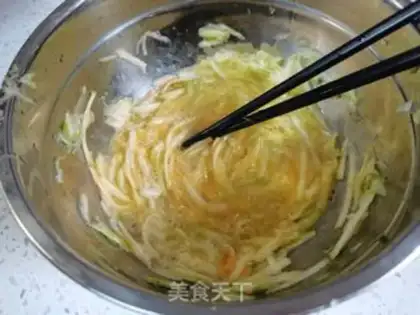 Make Cracker eggcake step 2
