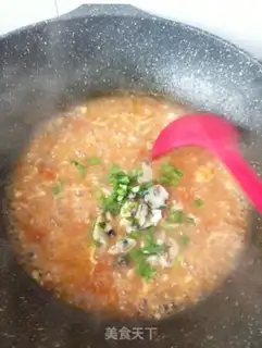 Make The abalone clams and the ketchup soup step 15