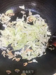Make Garlic cabbage step 2