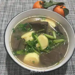 Make Duck tofu soup step 11
