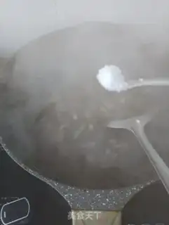Make Pork garlic in the snow step 11