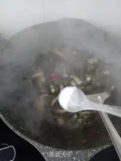 Make Pork garlic in the snow step 12