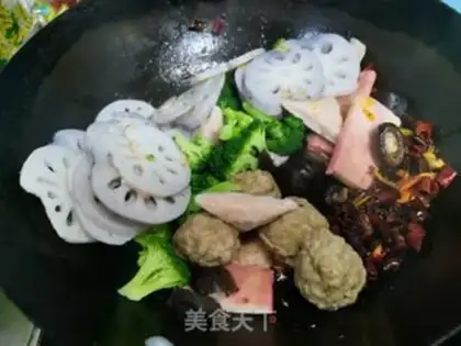 Make Spicy pot step 7