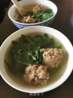 Make Spinach beefball soup step 8