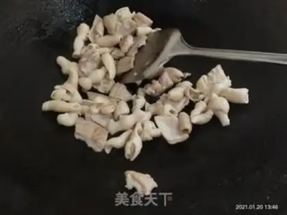 Make Piggy intestines step 5