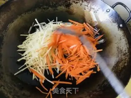 Make Garlic potato carrots step 5