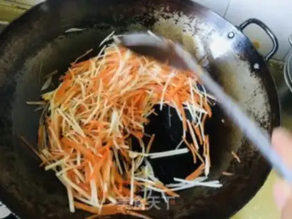 Make Garlic potato carrots step 6