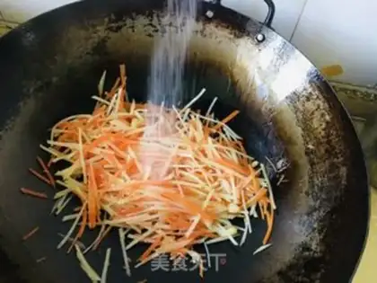 Make Mushroom fried meat step 2