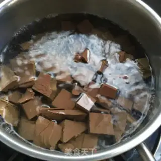 Make Garlic goat blood step 3