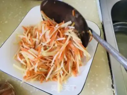 Make Garlic potato carrots step 9