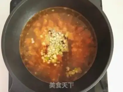 Make Western red soup step 7